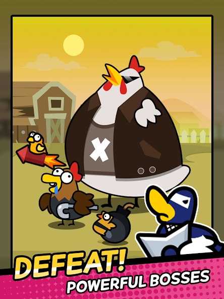 Duck vs Chicken : Idle Defense - screenshot 16