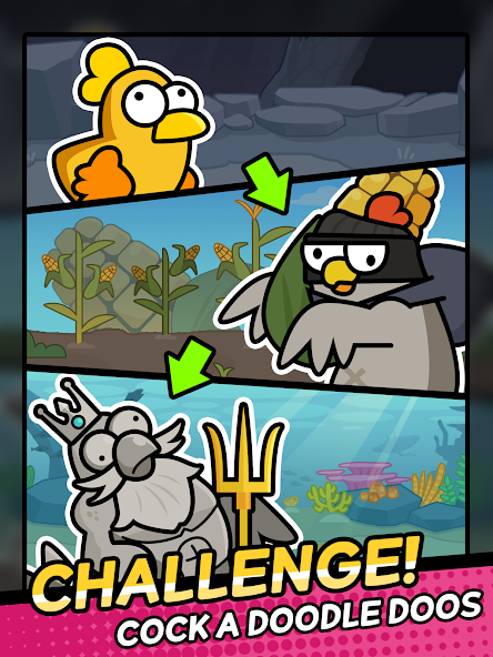 Duck vs Chicken : Idle Defense - screenshot 17