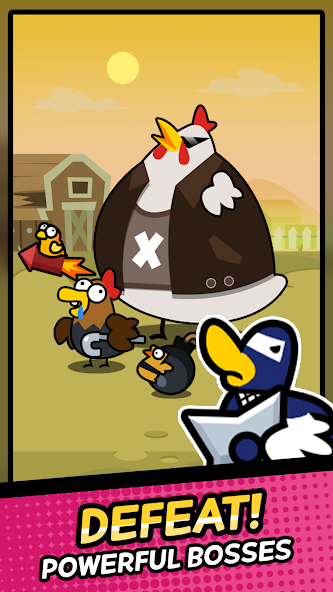 Duck vs Chicken : Idle Defense - screenshot 4