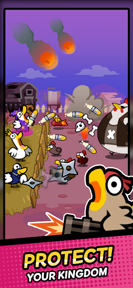 Duck vs Chicken : Idle Defense - screenshot 7