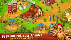 Paradise Hay Farm Island - Offline Game - screenshot 2