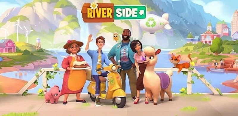 Riverside Farm Village APK - app icon