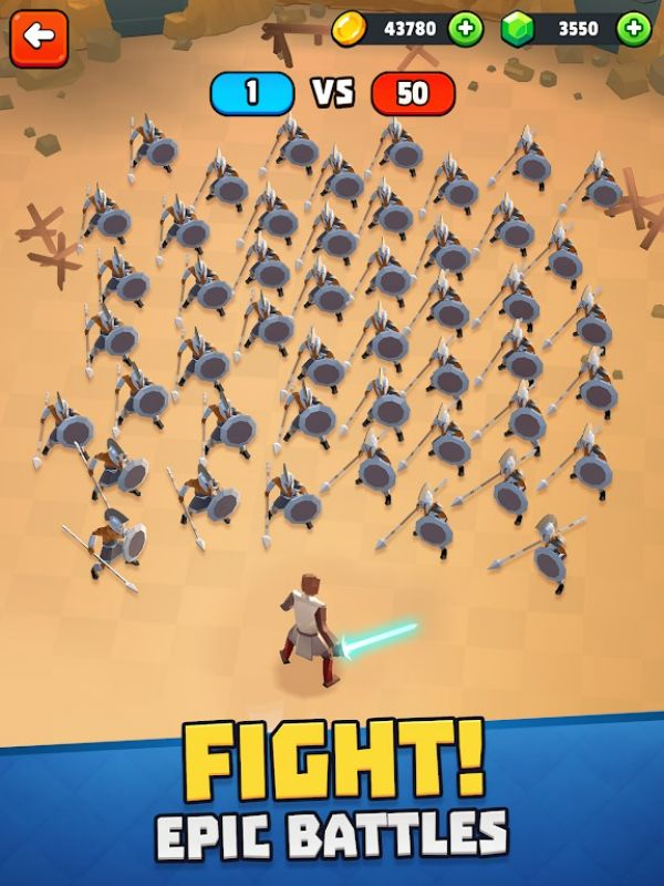 Battle Simulator Warfare APK - screenshot 1