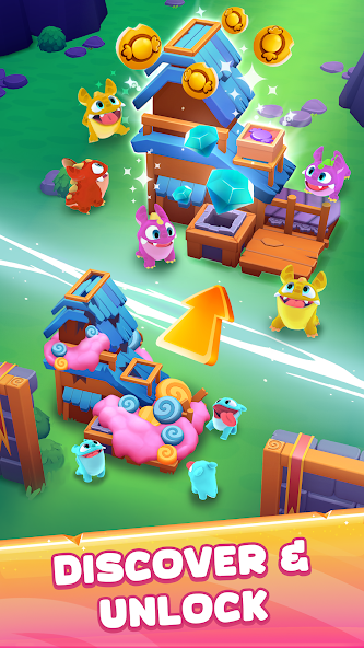 Candy Critters: Idle Merge - screenshot 3
