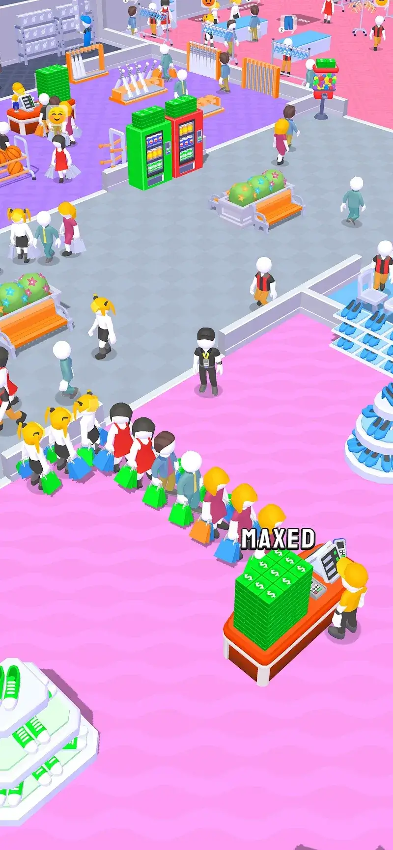 Idle Mall Tycoon Games Mart - screenshot 1
