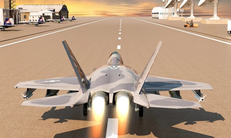 Fighter Jet Warfare Air Combat APK - app icon