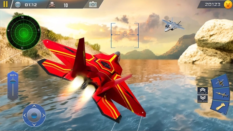 Fighter Jet Warfare Air Combat APK - screenshot 4