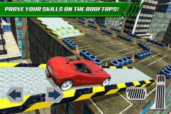 Roof Jumping Car Parking Games - screenshot 4