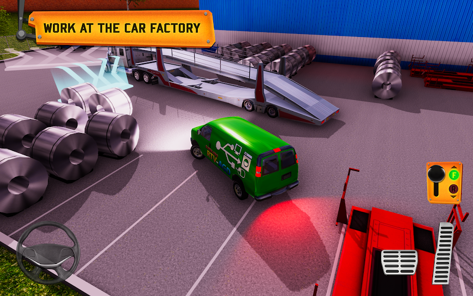 Car Factory Parking Simulator - screenshot 9