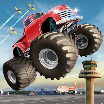 Monster Truck XT Airport Derby MOD APK icon