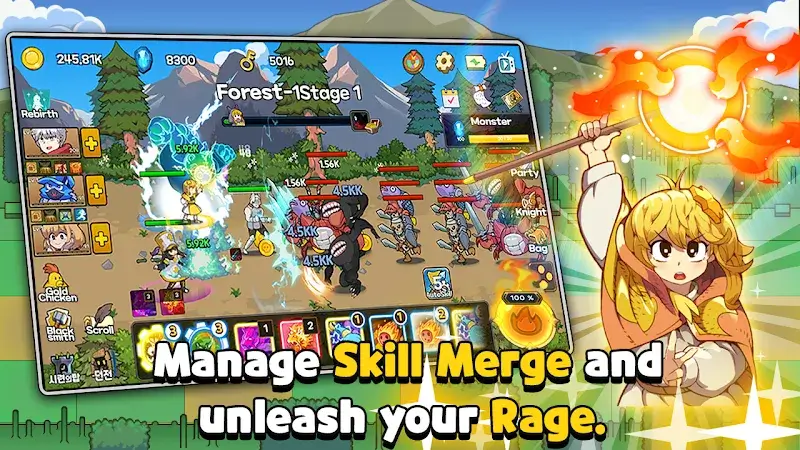 Rebirth Tales Idle RPG - screenshot 2