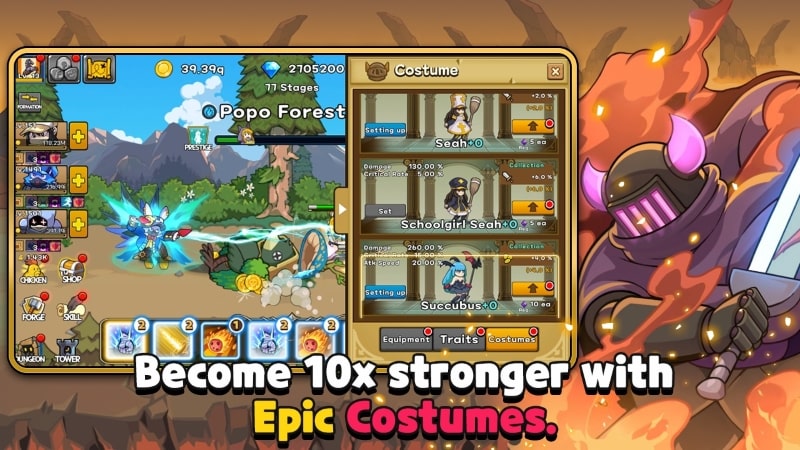 Rebirth Tales Idle RPG - screenshot 3