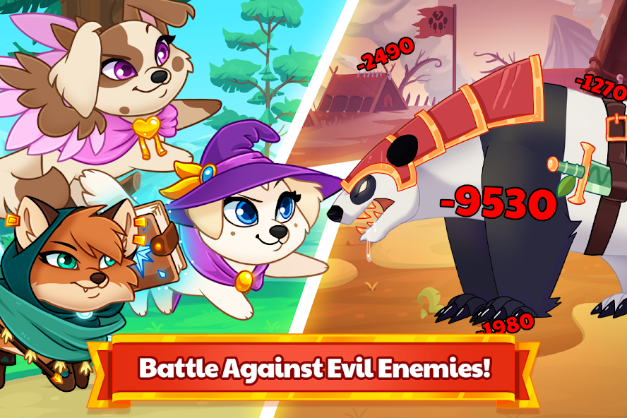 Dungeon Dogs - Idle RPG - screenshot 12