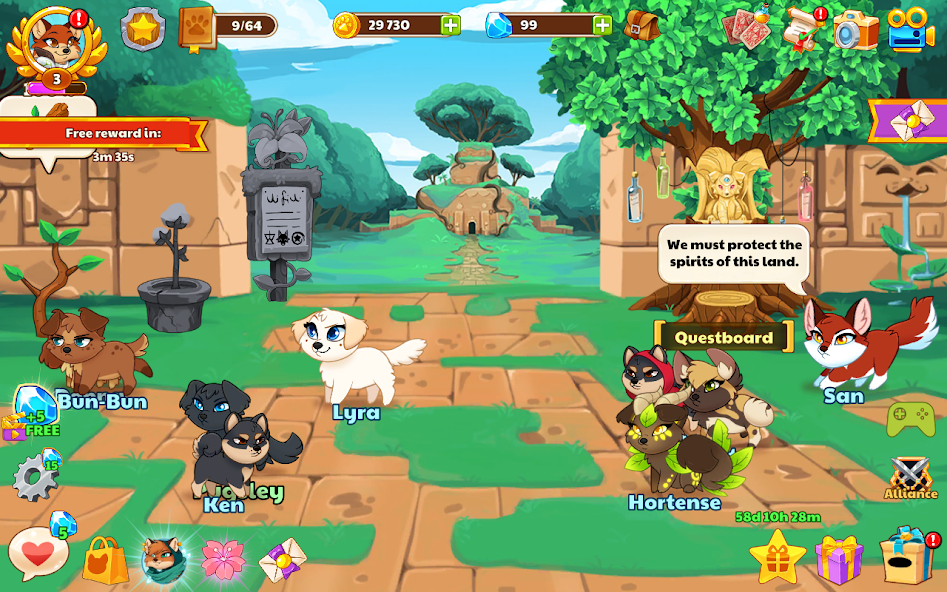 Dungeon Dogs - Idle RPG - screenshot 13