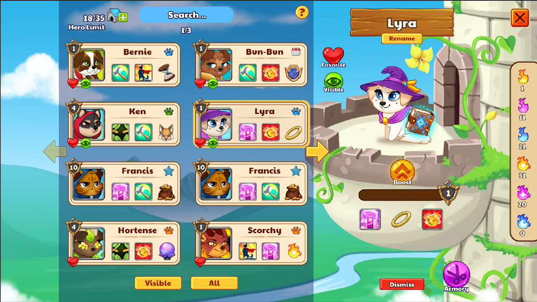 Dungeon Dogs - Idle RPG - screenshot 8