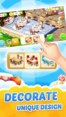Dream Cafe: Cafescapes - Match 3 - screenshot 2
