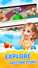 Dream Cafe: Cafescapes - Match 3 - screenshot 3