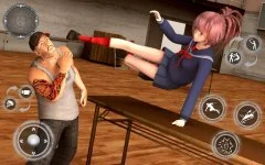 School Girl Survival Battle 3D - screenshot 1