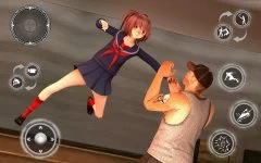 School Girl Survival Battle 3D - screenshot 2