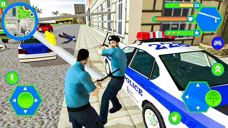 Miami Police Crime Vice Simulator APK - app icon