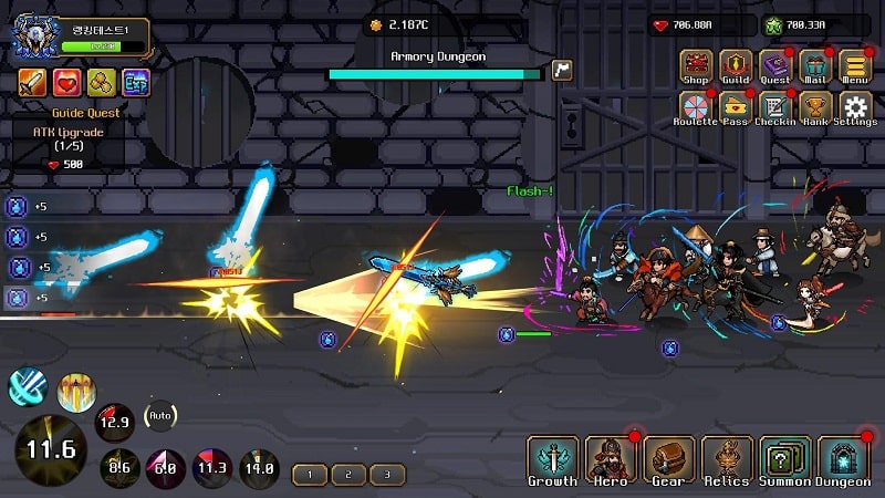 Hero Sword - Idle RPG - screenshot 1