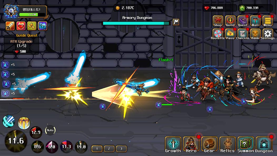 Hero Sword - Idle RPG - screenshot 4