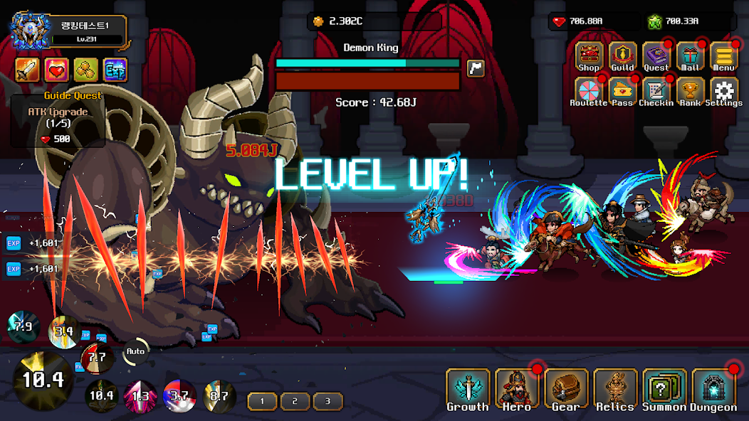 Hero Sword - Idle RPG - screenshot 5