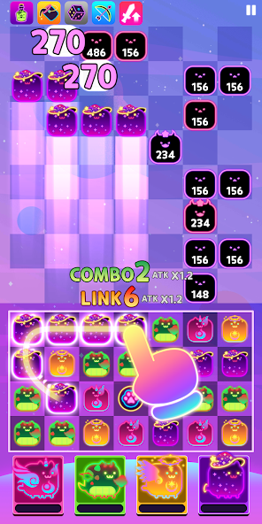 Cats Link - Puzzle Defense - screenshot 1