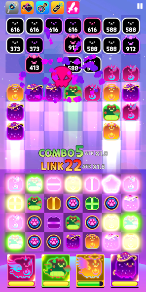 Cats Link - Puzzle Defense - screenshot 3