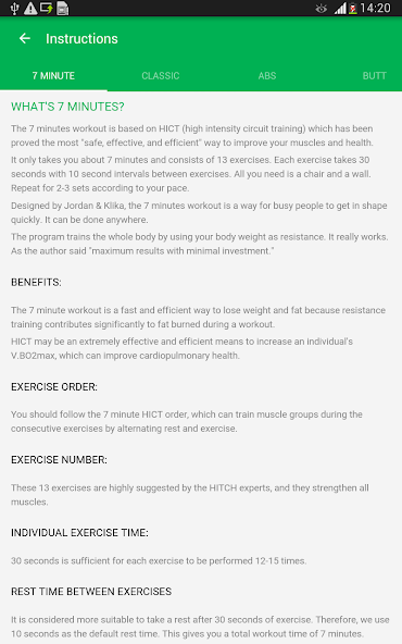 7 Minute Workout Pro - screenshot 16
