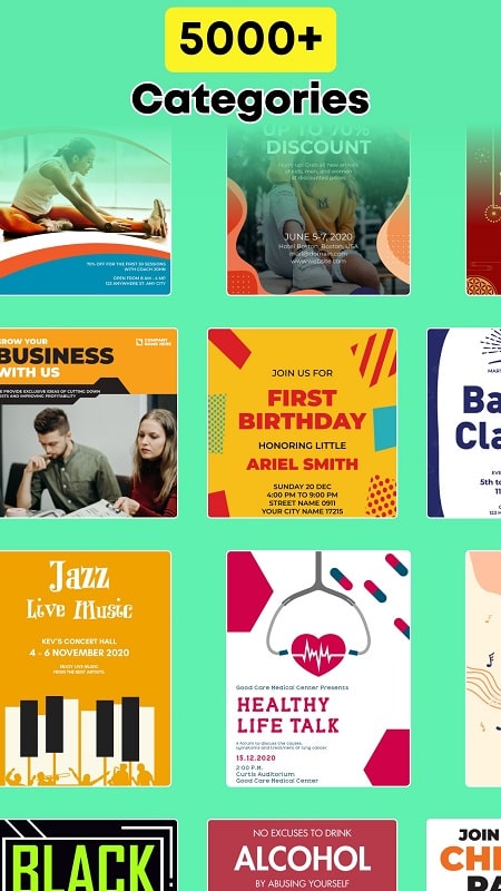 Poster Maker &amp; Flyer Maker APK - screenshot 1