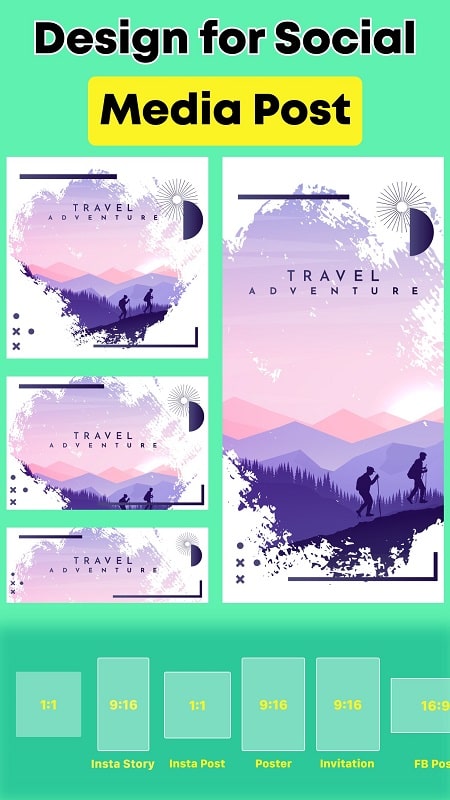 Poster Maker &amp; Flyer Maker APK - screenshot 2