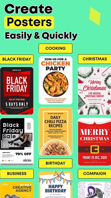 Poster Maker &amp; Flyer Maker APK - screenshot 3