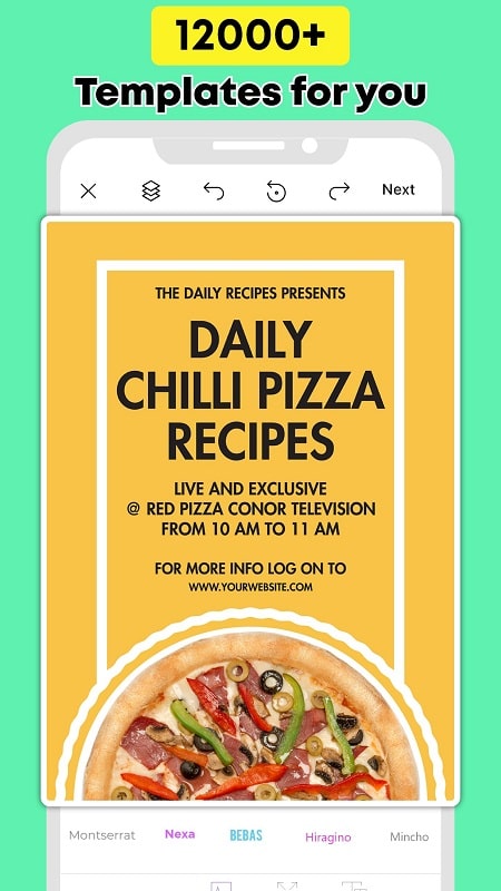 Poster Maker &amp; Flyer Maker APK - screenshot 4