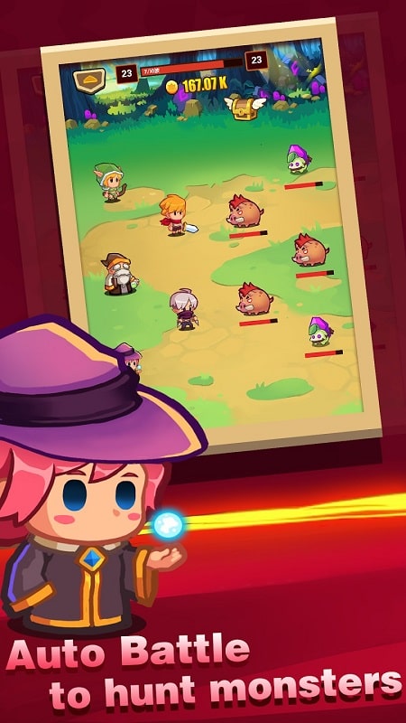 AFK Monster Battle APK - screenshot 2