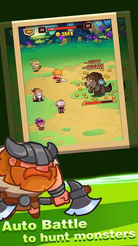 AFK Monster Battle APK - screenshot 4