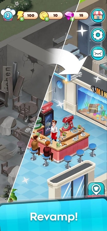 Merge Restaurant APK - screenshot 3