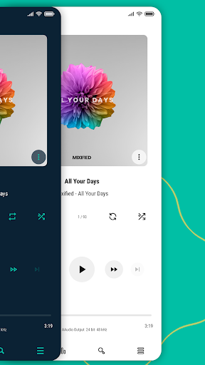Aurora – Poweramp Skin - screenshot 2