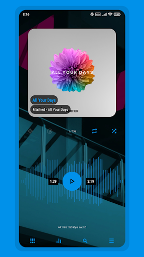 Aurora – Poweramp Skin - screenshot 5
