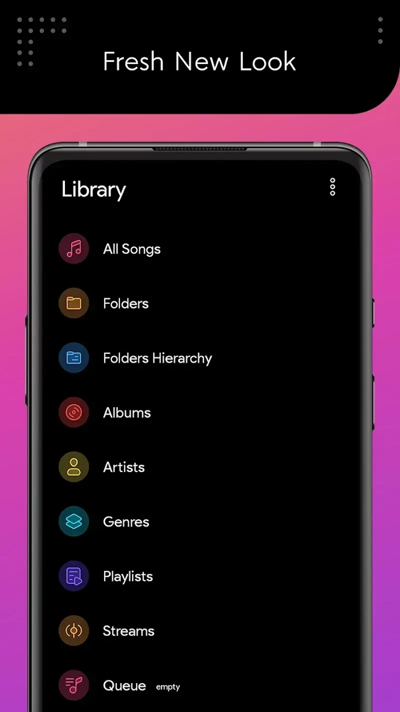 Dais Dark - Poweramp - screenshot 3