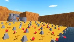 Ugandan Chungus and Knuckles Battle Royale Online - screenshot 2