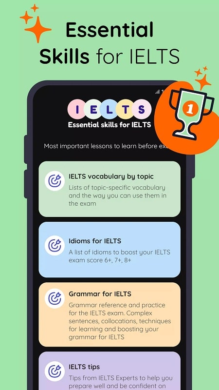 IELTS Practice Test APK - screenshot 1