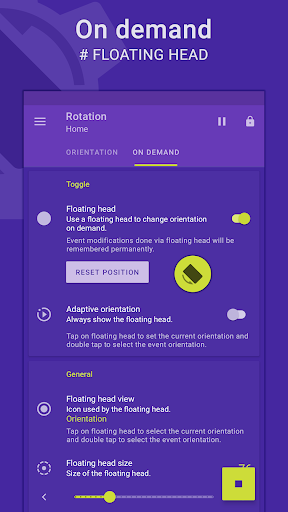 Rotation Orientation Manager - screenshot 2