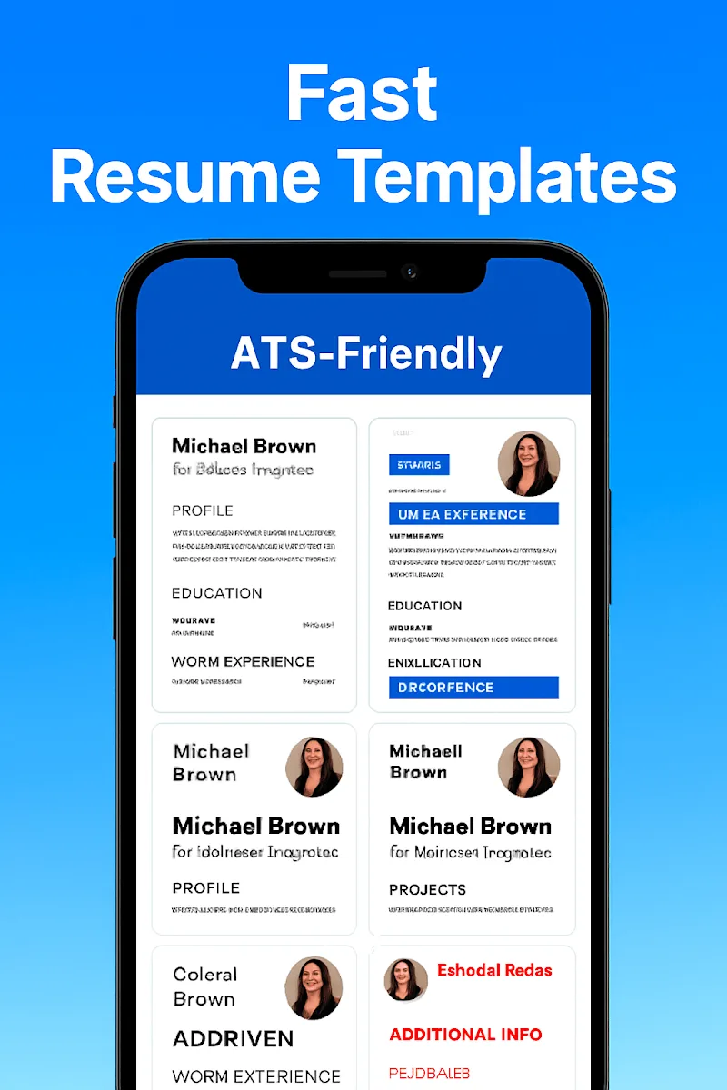Fast CV Maker - screenshot 1