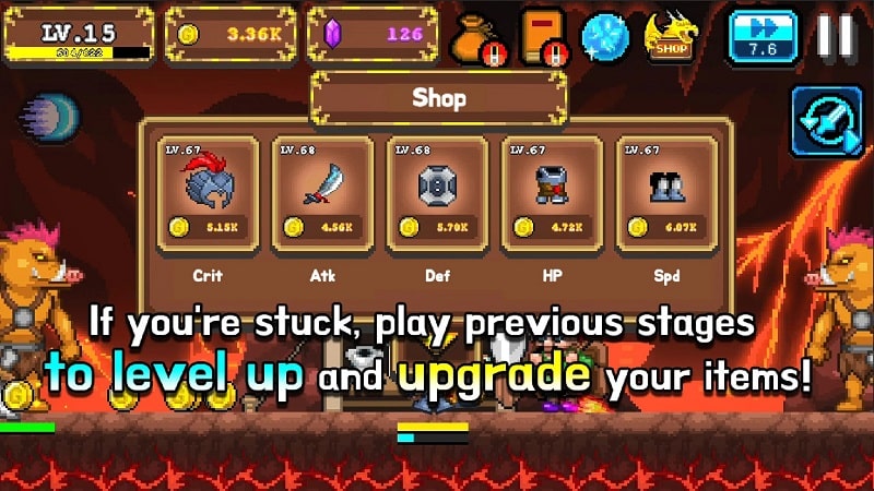 Tap Knight APK - screenshot 1