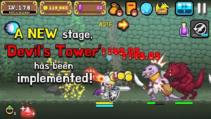Tap Knight APK - screenshot 2