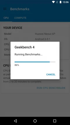 Geekbench 4 - screenshot 2