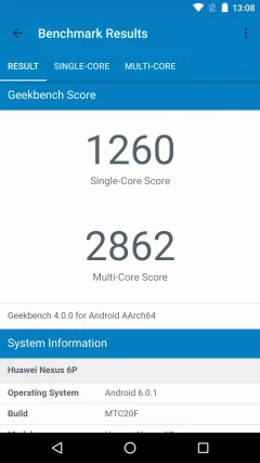 Geekbench 4 - screenshot 3
