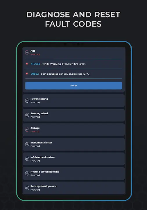 Carista OBD2 - screenshot 2