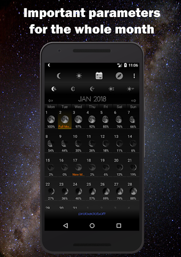 Moon Phase Calendar - screenshot 3